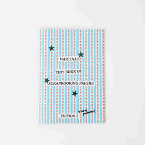 Martina's Tiny Book of Scrapbooking Papers: Edition 2