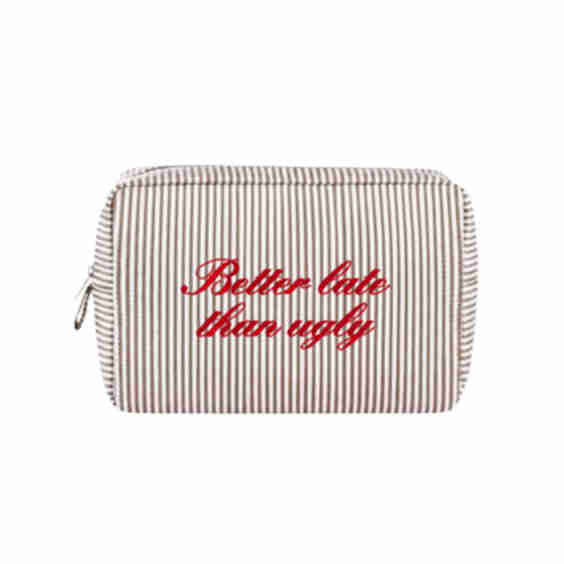 Better Late Than Ugly Weekender Pouch