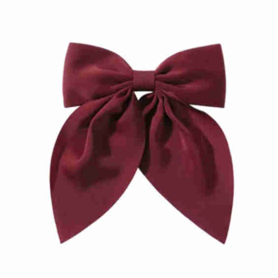 Hair Bow | Clip Closure | Polyester