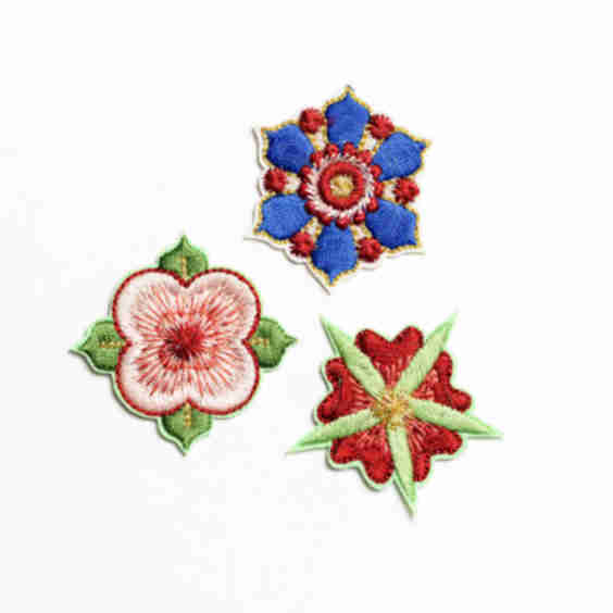Medieval Floral Trio