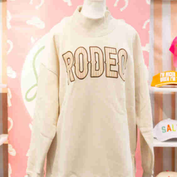 Rodeo Mockneck Sweatshirt
