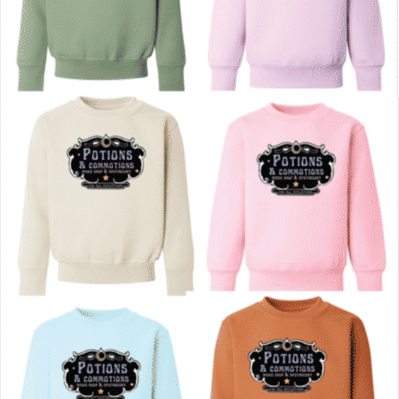 Potions And Commotions Adult And Kids Sweater