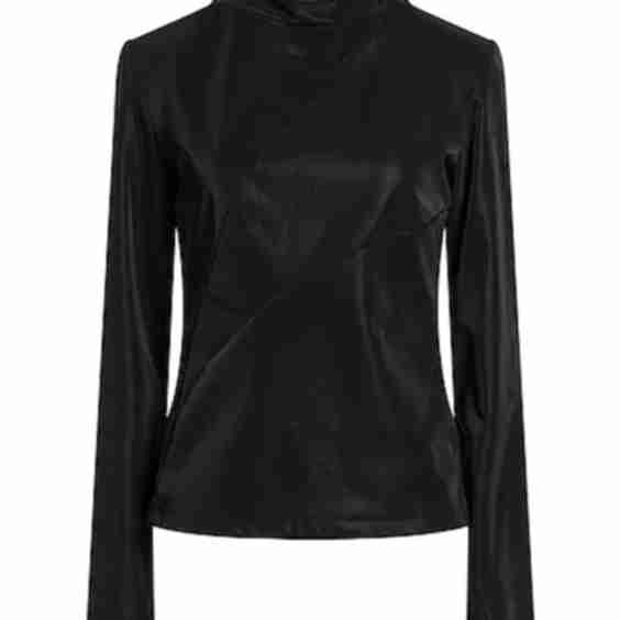 Synthetic Long Sleeved Top