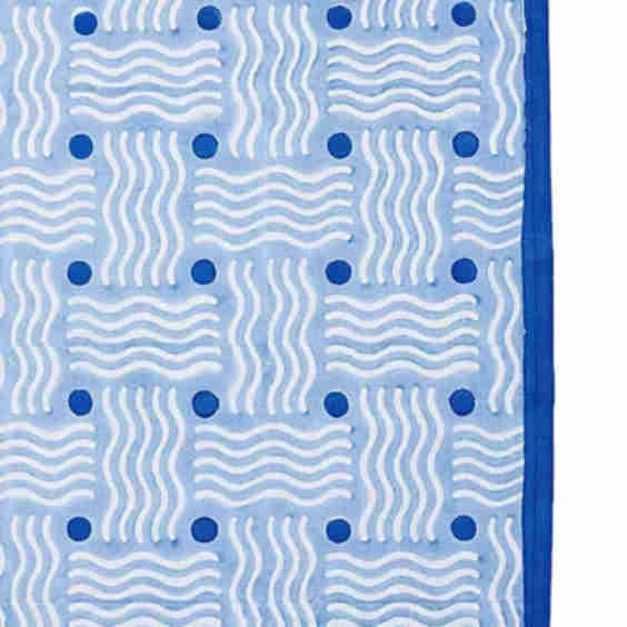 Supra Endura Block Print Tablecloth