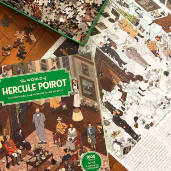 The World of Hercule Poirot 1000 Piece Jigsaw Puzzle