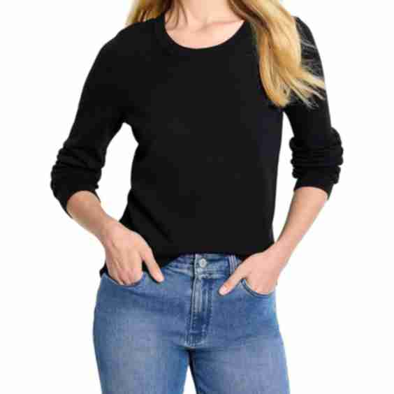Pure Cotton Crew Neck Sweater
