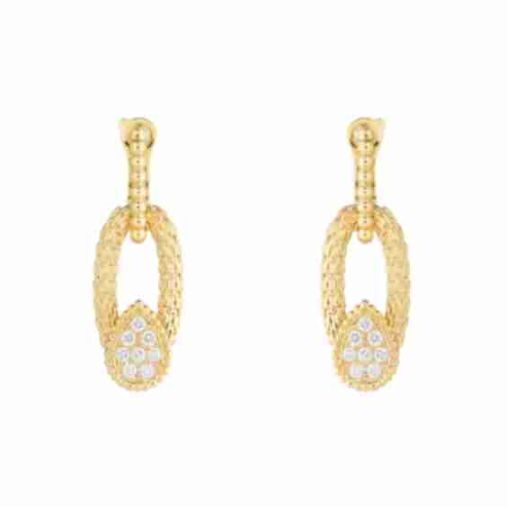 Serpent Bohème Vintage Stud Earrings