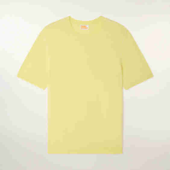 Short-Sleeve Crewneck Sweater