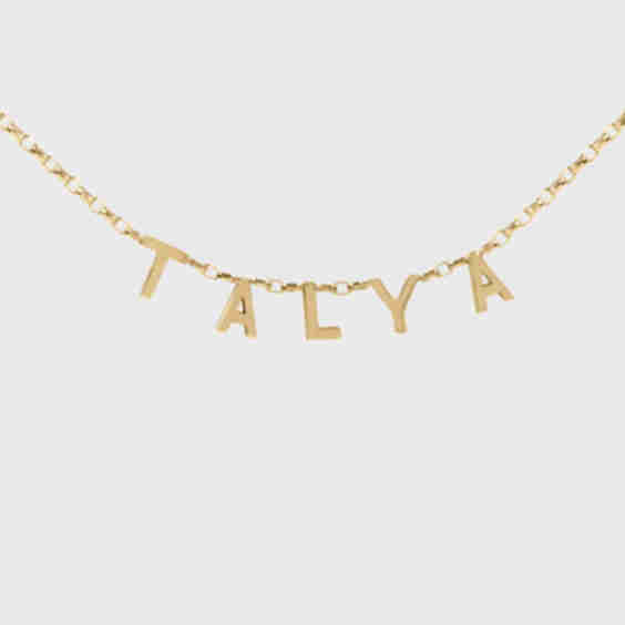 Connect Name Necklace