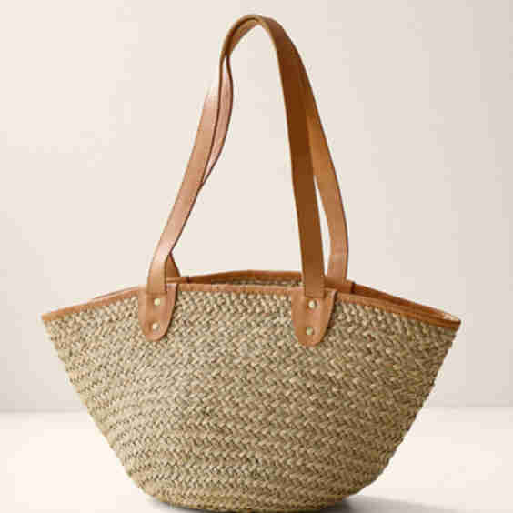 Alma Basket Tote Bag