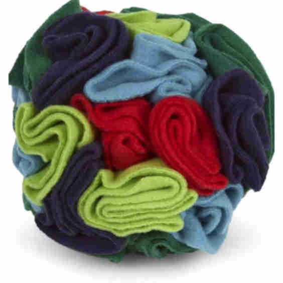 Fabric Snuffle Ball Pet Treat Puzzle Toy