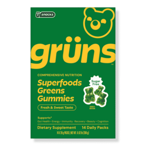 Adults Sugar Free Superfood Greens Multivitamin Gummies