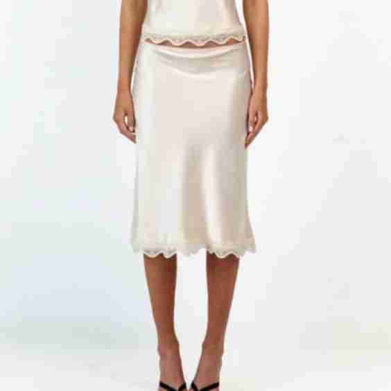 The Emily Lace Midi Skirt