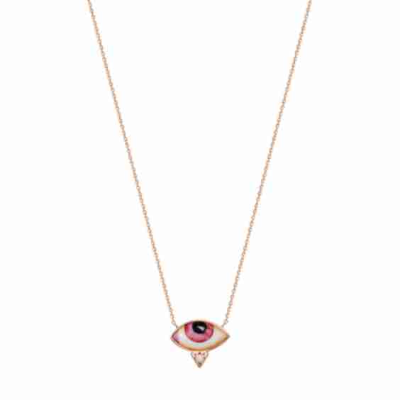 Petit Rose Diamond Necklace