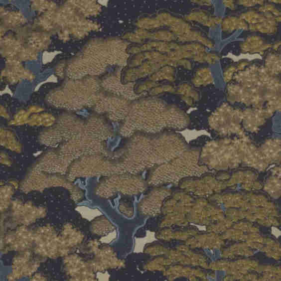 Taiheiyo Moss Ancient Forest Vinyl Non-Pasted Wallpaper Roll