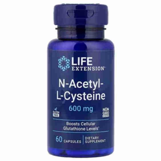  N-Acetyl-L-Cysteine, 600 mg, 60 Capsules