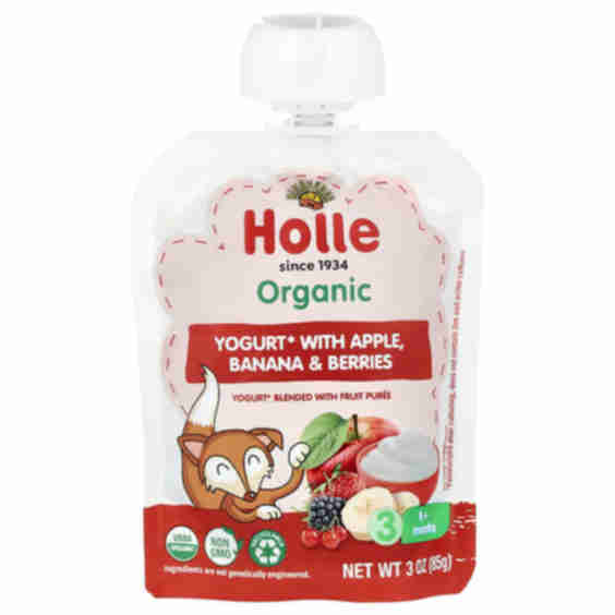 Organic Yogurt with Apple, Banana & Berries, 8+ Months, 3 oz (85 g)