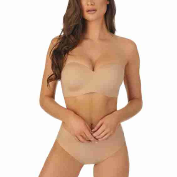 Smooth Shape Wireless Strapless Bra