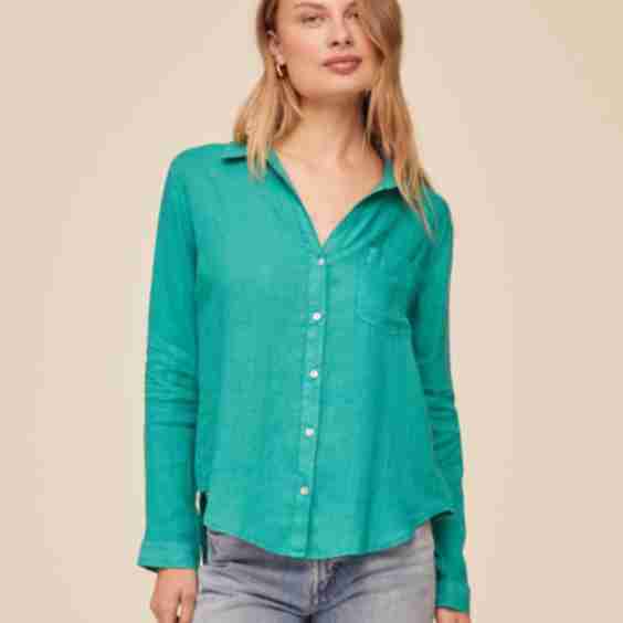 Pocket Button Down Top