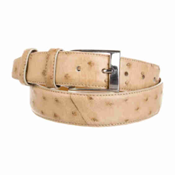 Embossed Leather Belt
