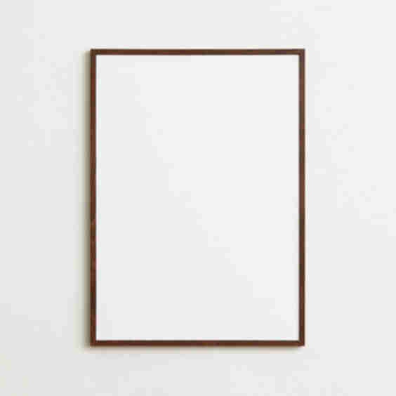 Dark Wooden Frame
