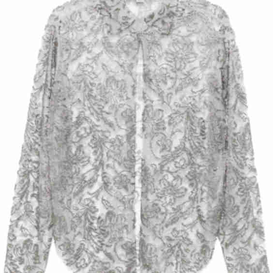 Open-Front Shirt Top