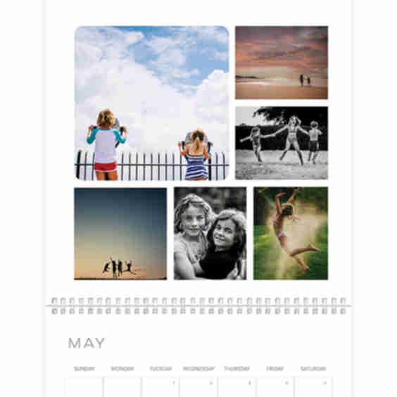 Modern Calendar Wall Calendar