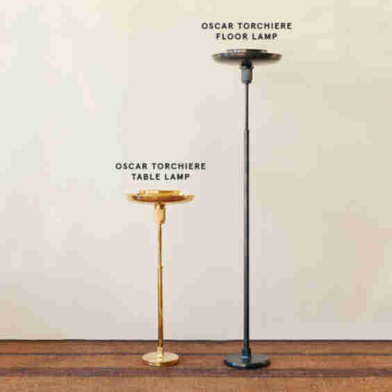 Oscar Torchiere Floor Lamp