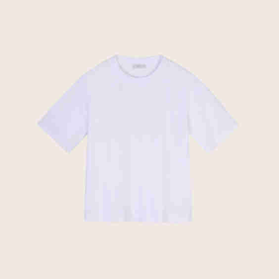 Sylvia Cotton/Silk T-Shirt