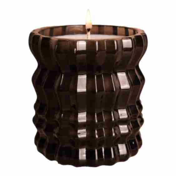 LORELY | Non-Toxic Candle in Textured Glass Vessel