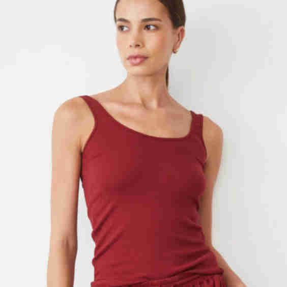 Supimaluxe Rib Scoop Neck Tank