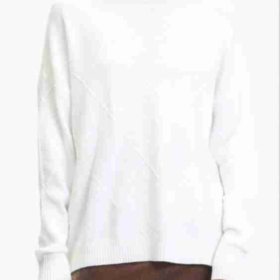 Asher Textured Mock Neck Sweater