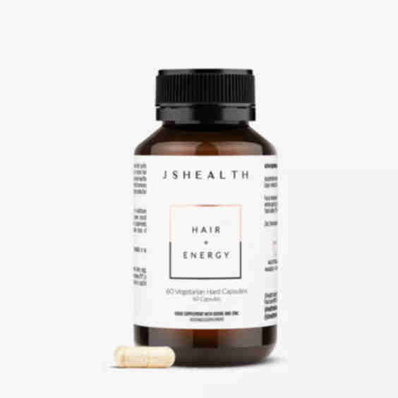 Hair + Energy Supplements 60 Capsules