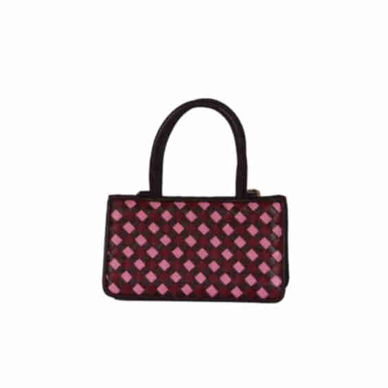 Woven Leather Crossbody Piraye Bag