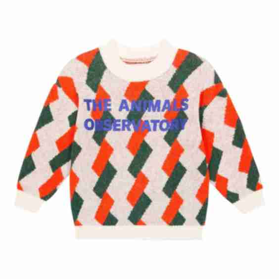 Arty Bull Intarsia Sweater