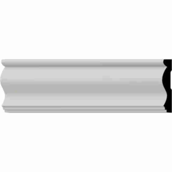 Stockport 7/8-in x 4-3/4-in x 7-ft 10-1/2-in Primed Polyurethane Chair Rail Moulding 2 -Pack