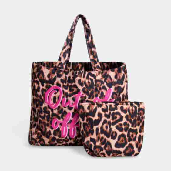 Slogan Beach Bag & Pouch 