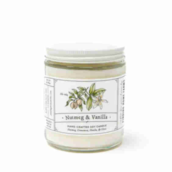 Nutmeg Vanilla Soy Candle