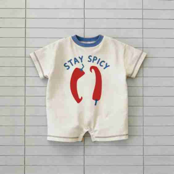 STAY SPICY  Chili Colorblock Romper