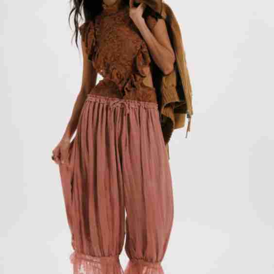 Fleur Lace Apron Bodysuit