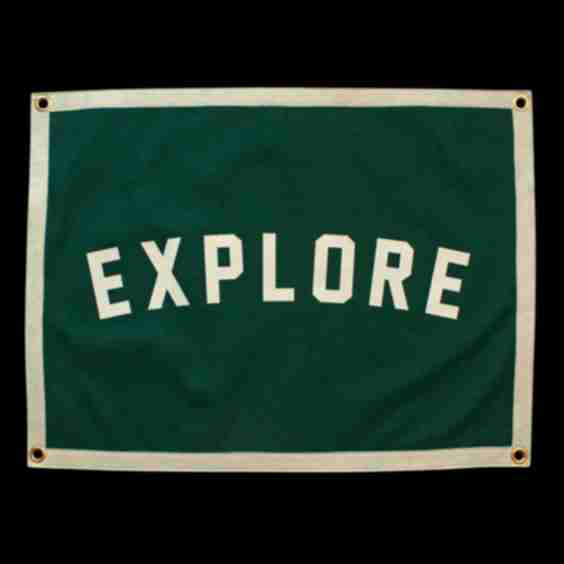 Explore Camp Flag