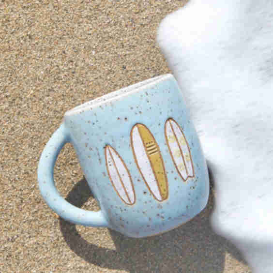 Surfboard Mug
