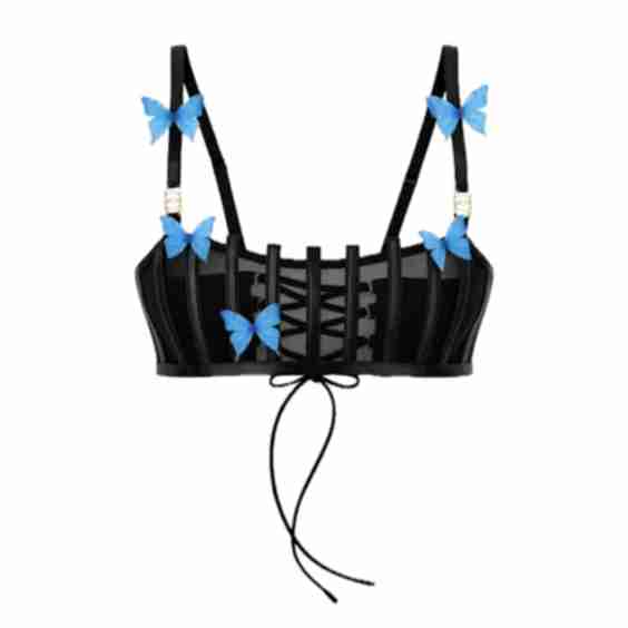 Morphology Mesh Bralette 