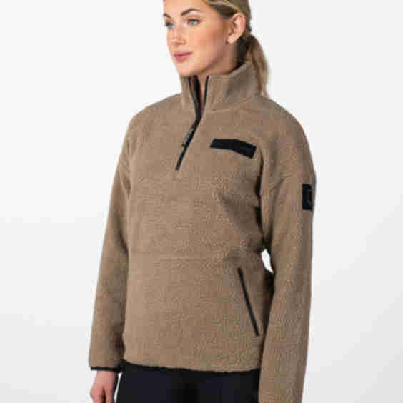 Teddy Halfzip Sweatshirt