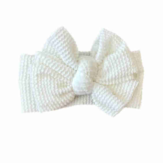 Marshmallow Fluff Braid Turban  
