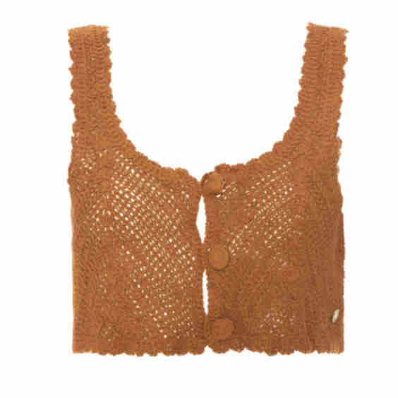 Knit Bustier Top