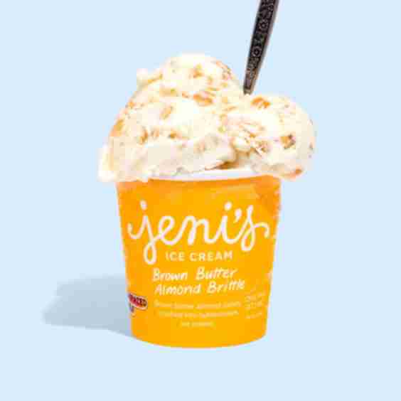 Brown Butter Almond Brittle Ice Cream