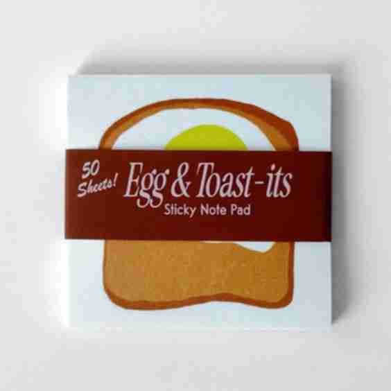 Egg & Toast Sticky Notes