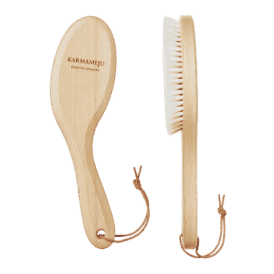 Buff Body Brush - Long Handle