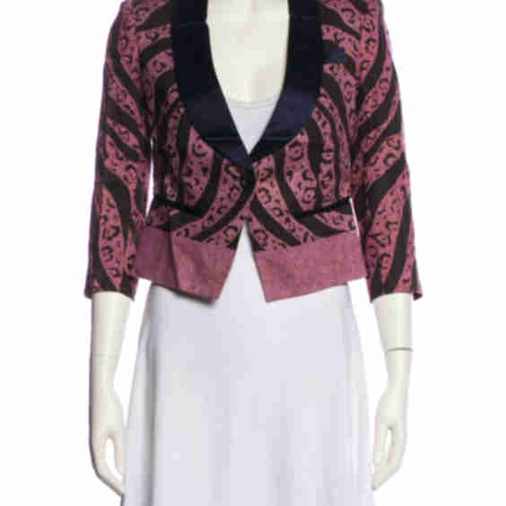 Printed Evening Jacket w/ Tags (Pre-Owned)
